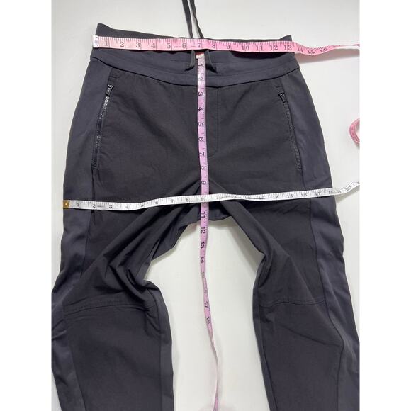 Athleta Headlands Hybrid Trek Jogger Black Pant Pockets Women's 2 XS Trail Gym - Picture 9 of 12